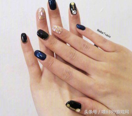 黑欧美美甲教程视频,跟随视频轻松打造时尚指尖艺术